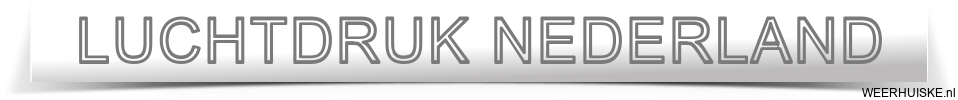 WEERHUISKE.nl - Banner - Luchtdruk in Nederland